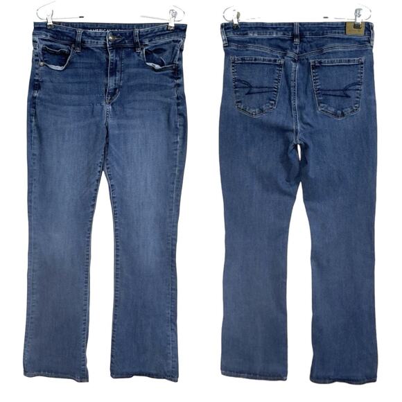 American Eagle Outfitters Blue Boot Cut Jeans - Picture 7 of 15